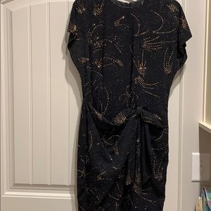 Stunning, sparkling above knee cocktail dress.